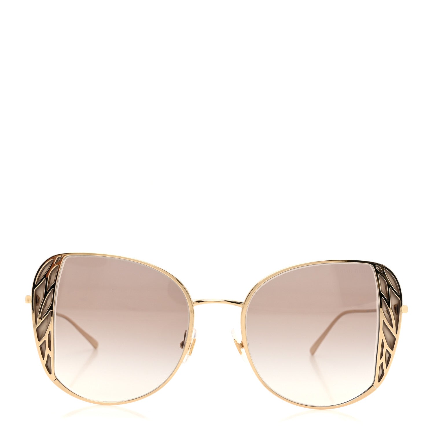 Miu Miu Metal Sunglasses SMU57X Gold 2 of 7