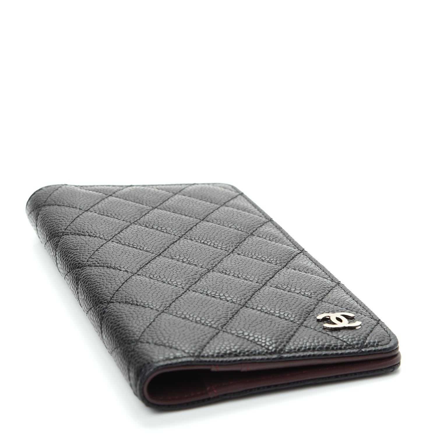 Chanel Caviar Quilted Medium Agenda Cover Black 4 of 8