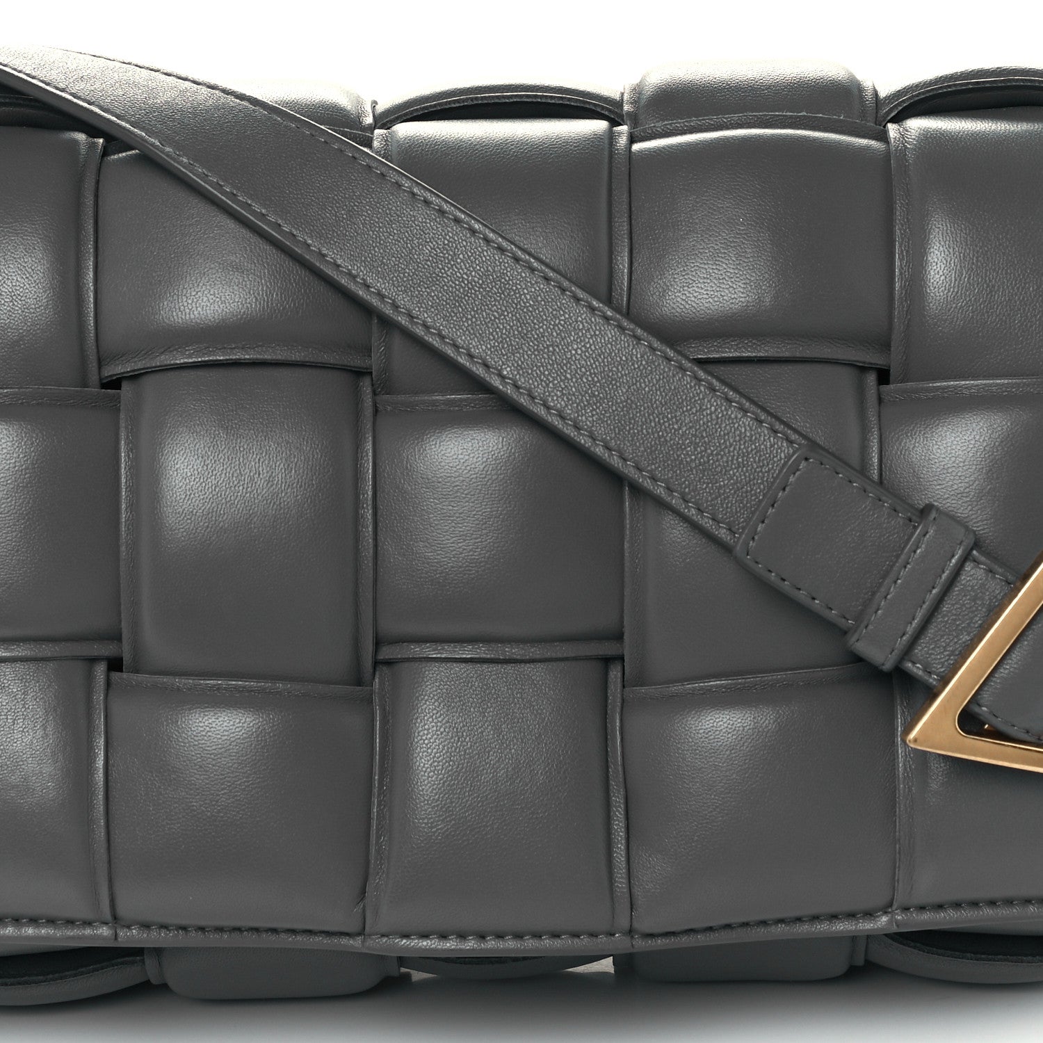 Bottega Veneta Nappa Maxi Intreccio Padded Cassette Crossbody Bag Thunder 10 of 12