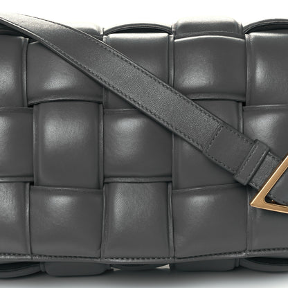 Bottega Veneta Nappa Maxi Intreccio Padded Cassette Crossbody Bag Thunder 10 of 12