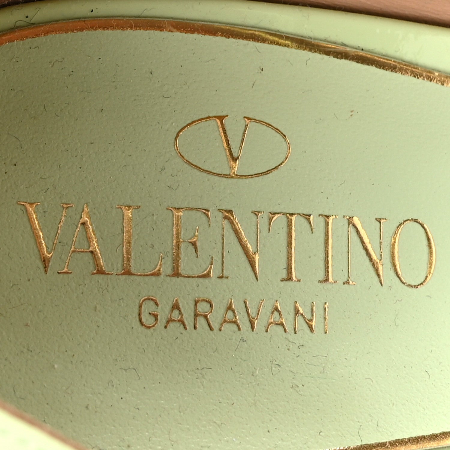 Valentino Garavani Patent Tan-Go 55/155mm Platform Pumps 38 Ambrosia 7 of 11