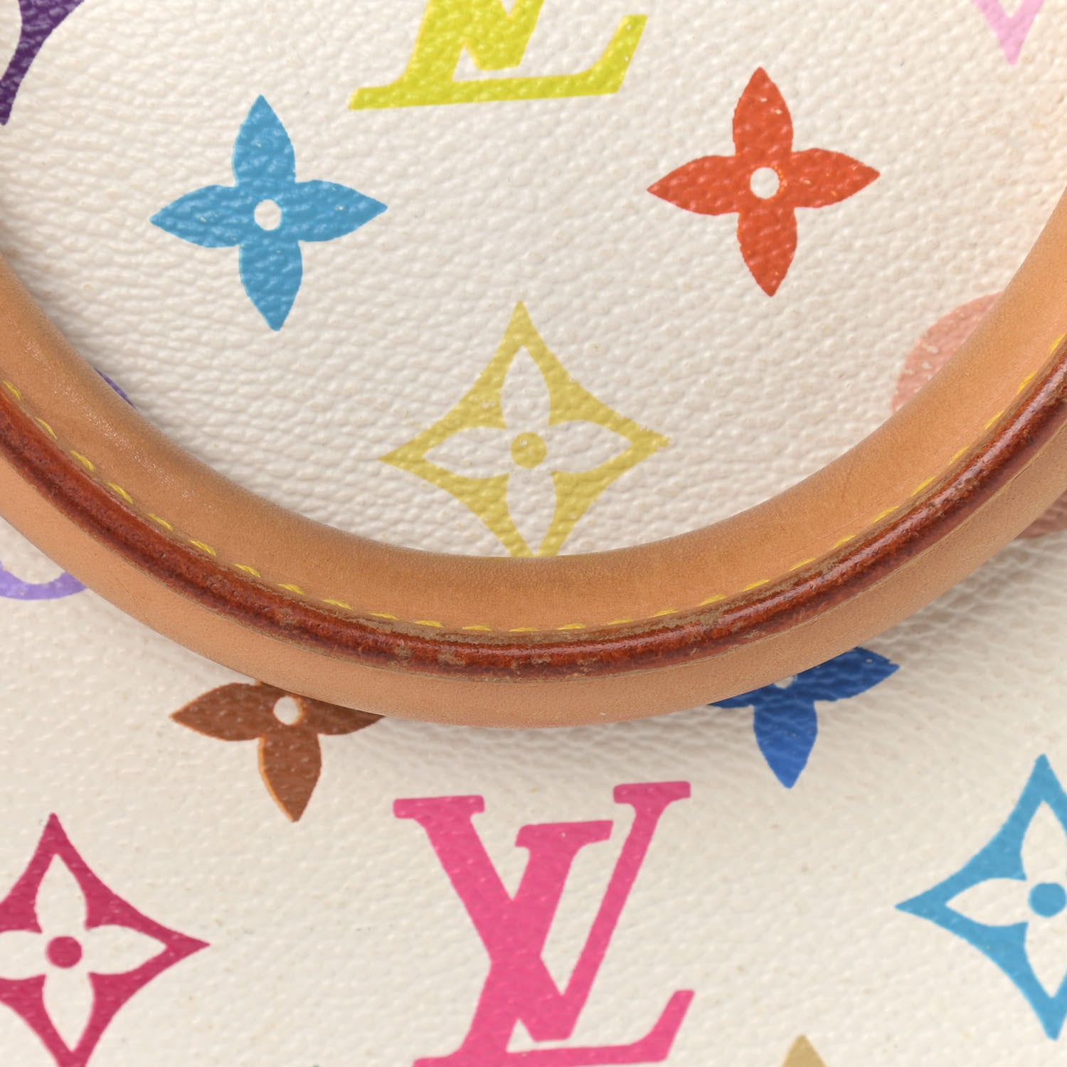 Louis Vuitton Monogram Multicolor Alma White 13 of 15