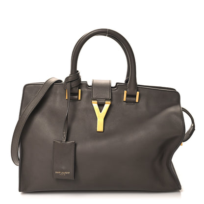 Saint Laurent Calfskin Small Classic Y Cabas Grey 1 of 14