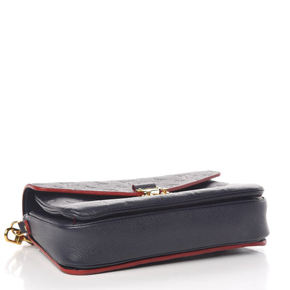 Louis Vuitton Empreinte Pochette Metis Marine Rouge 4 of 11