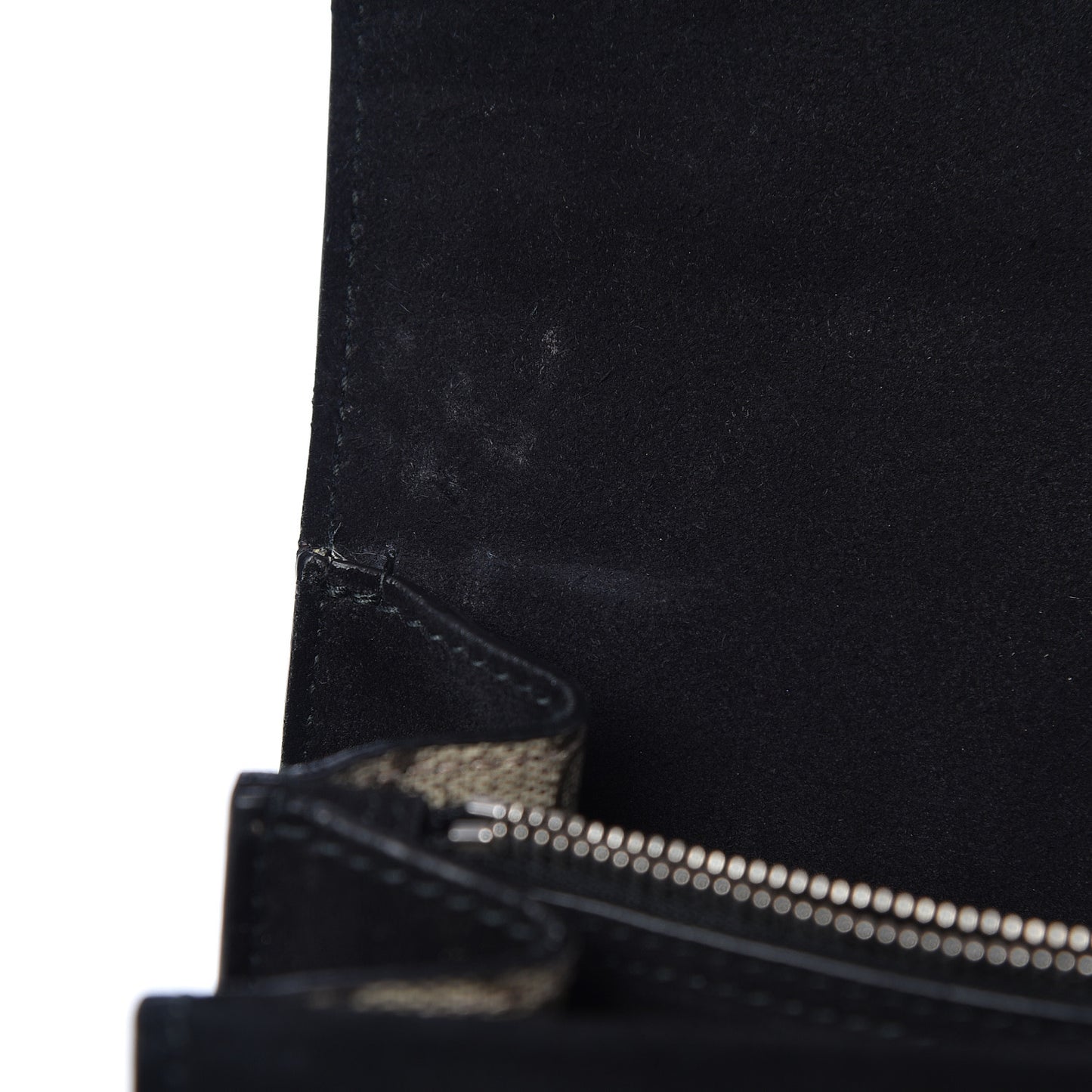 GG Supreme Monogram Medium Dionysus Shoulder Bag Black
