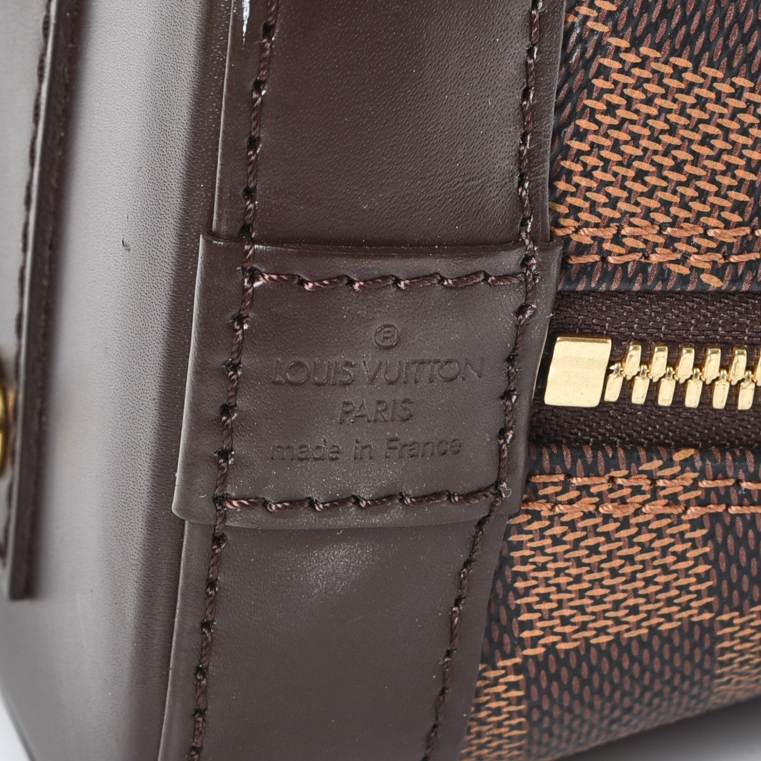 Louis Vuitton Damier Ebene Alma BB 7 of 11
