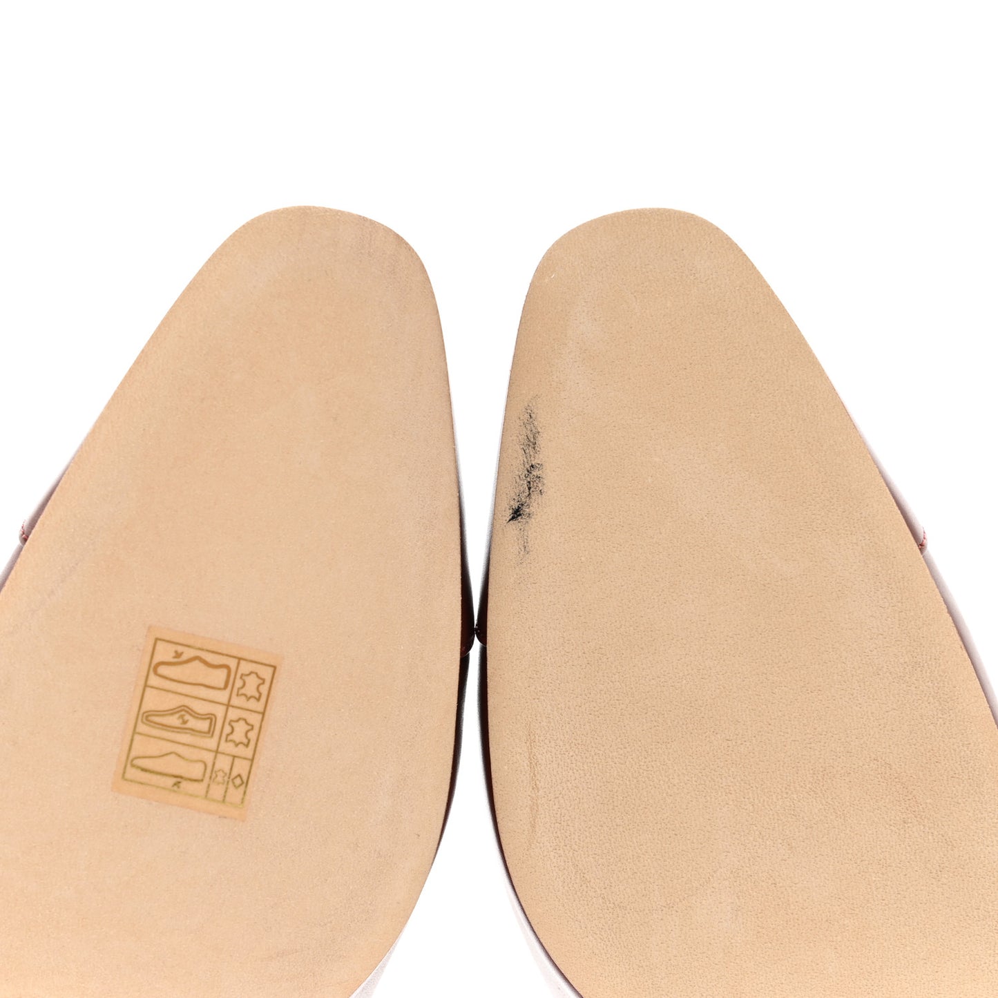 Calfskin Cap Toe CC Slingback Pumps 38.5 Brown