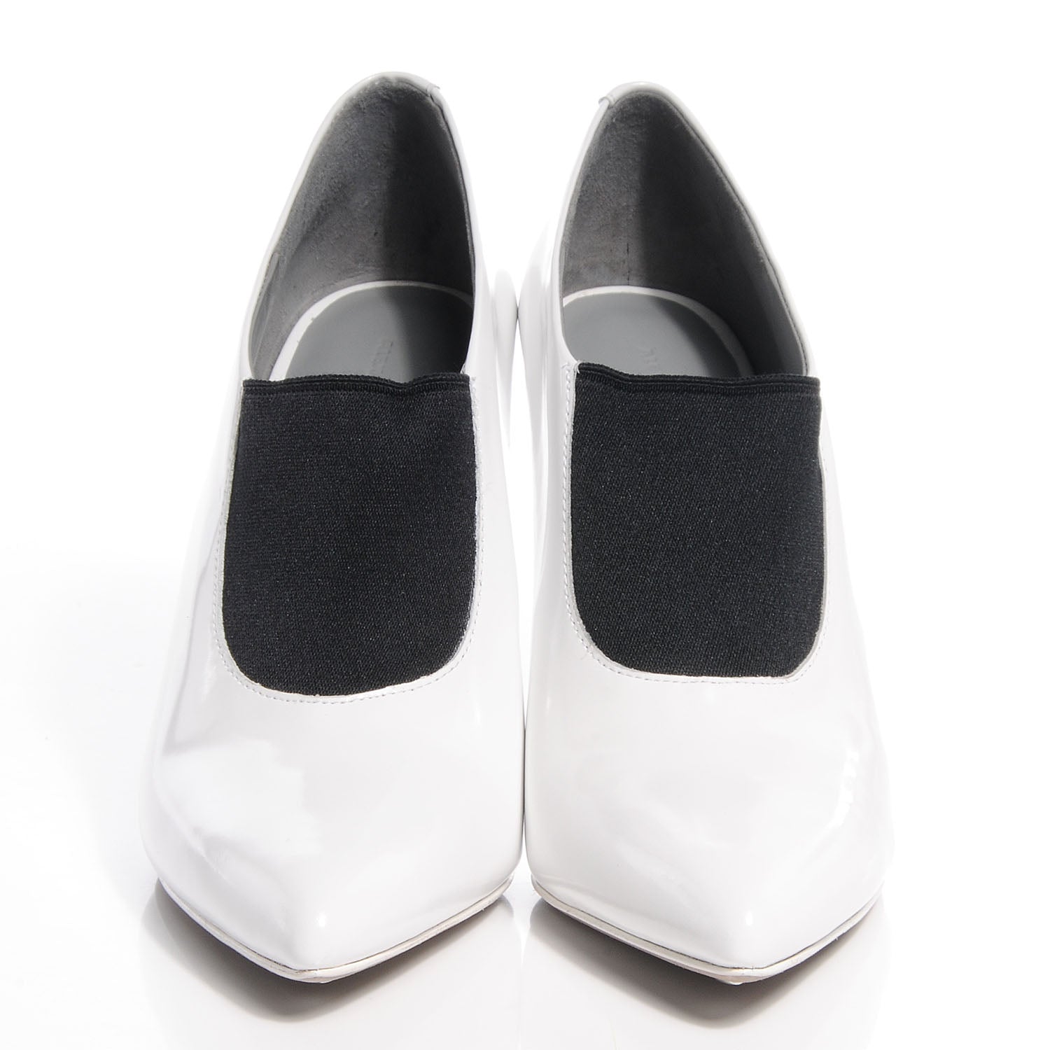 Alexander Wang Calfskin Natasha 120 Ankle Booties 37.5 Peroxide 2 of 8
