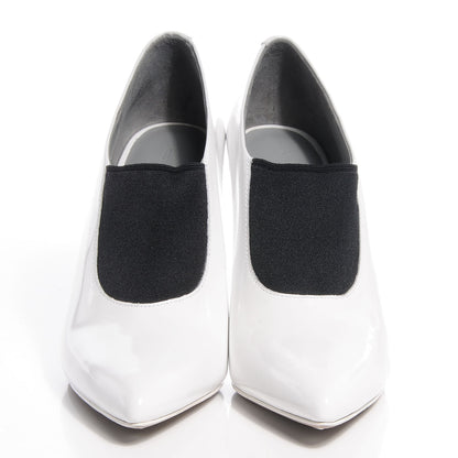 Alexander Wang Calfskin Natasha 120 Ankle Booties 37.5 Peroxide 2 of 8