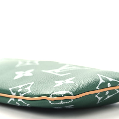 Louis Vuitton Calfskin Monogram Speedy P9 Bandouliere 50 Pochette Green 8 of 8