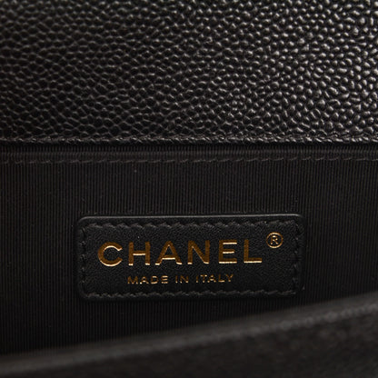 Chanel Caviar Quilted Small Boy Flap Black 6 of 7