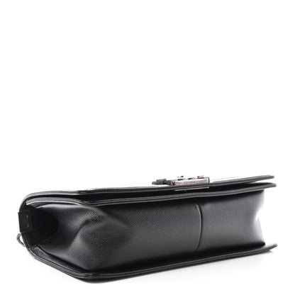Chanel Caviar Quilted Medium Boy Flap Black 4 of 9