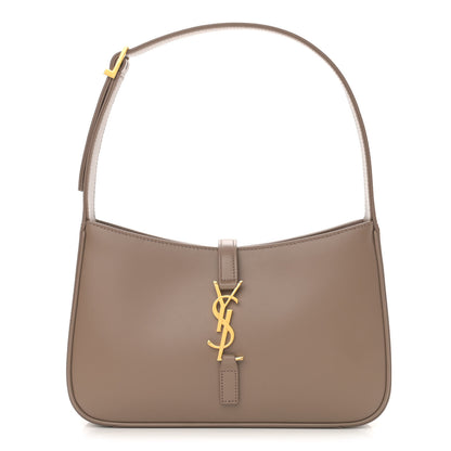 Saint Laurent Smooth Calfskin Le 5 A 7 Hobo Taupe 1 of 10