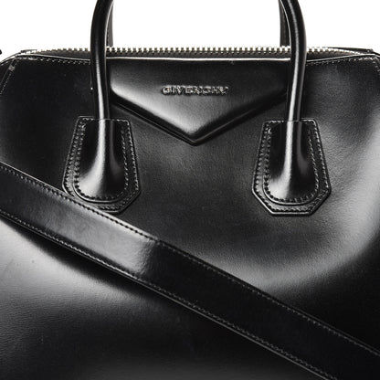 Givenchy Shiny Lord Calfskin Medium Antigona Black 6 of 17