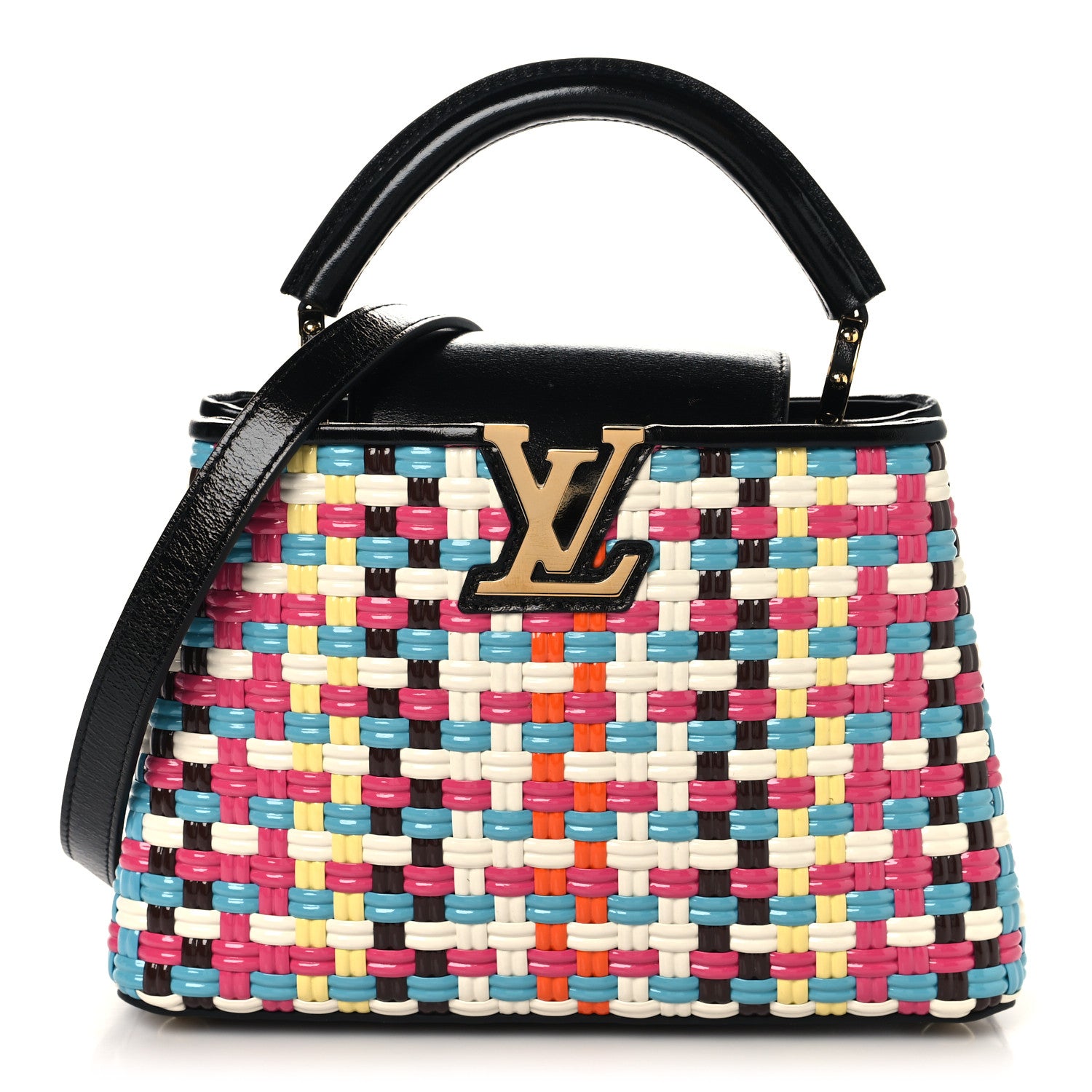 Louis Vuitton Taurillon Calfskin Guinguette Capucines BB Multicolor 1 of 9