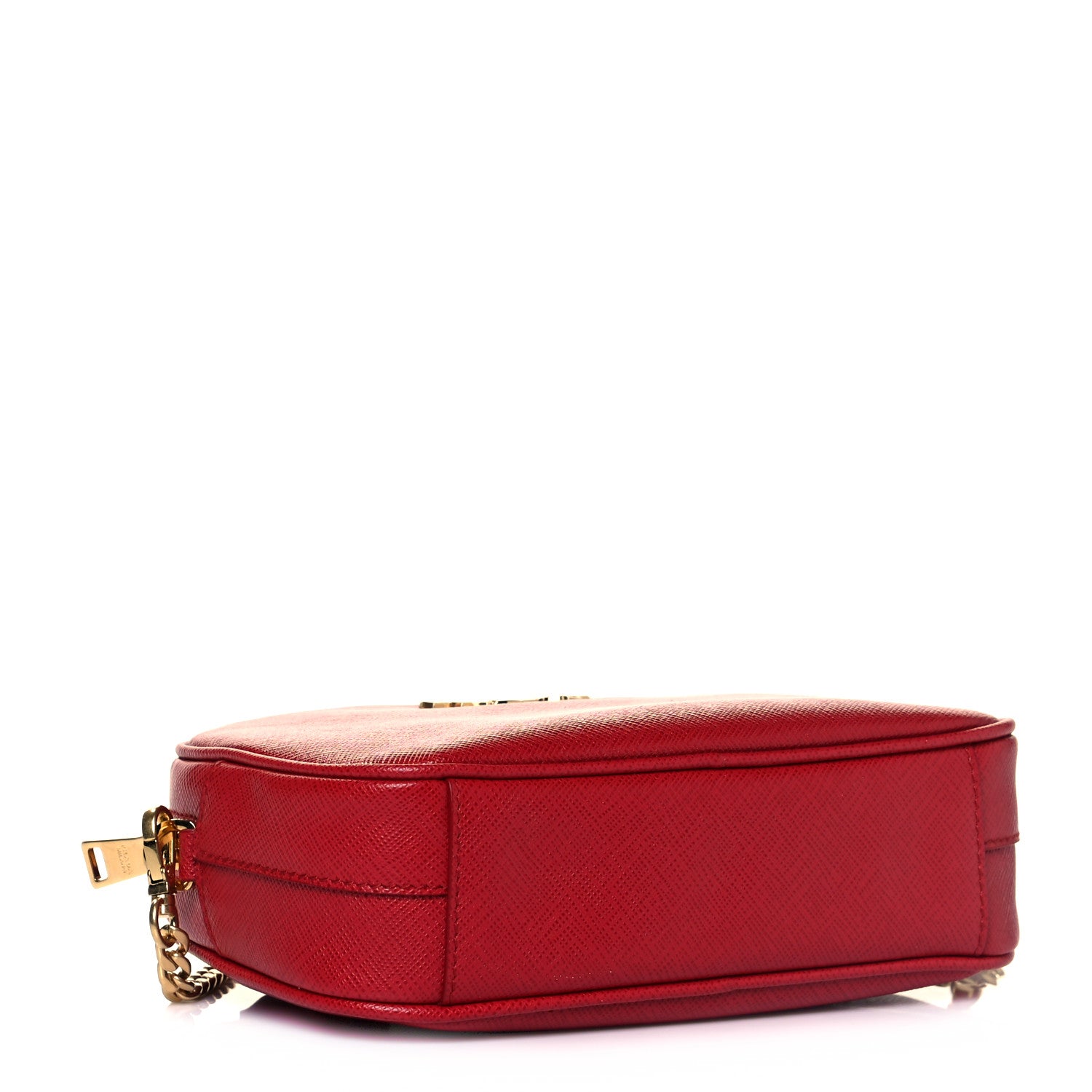 Prada Saffiano Lux Belt Bag Fuoco 4 of 9