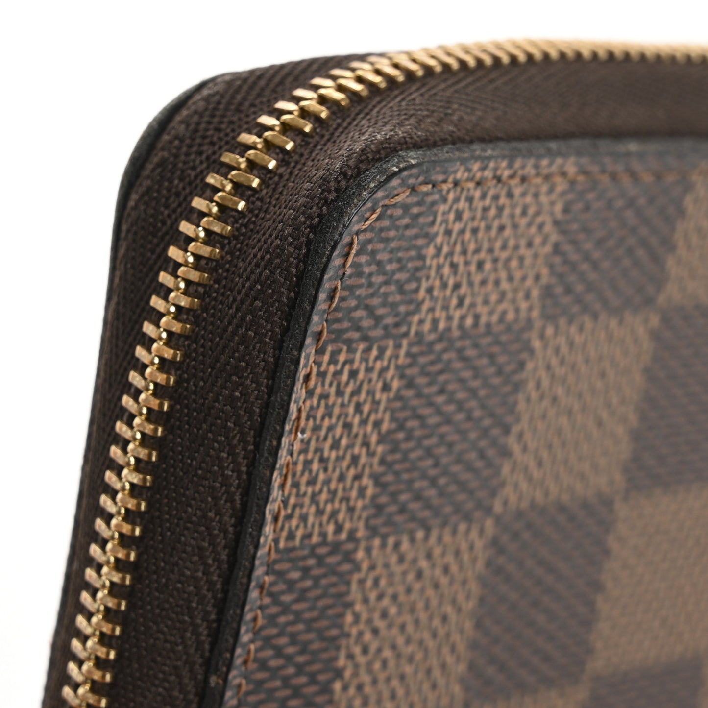 Damier Ebene Zippy Coin Purse Rose Ballerine