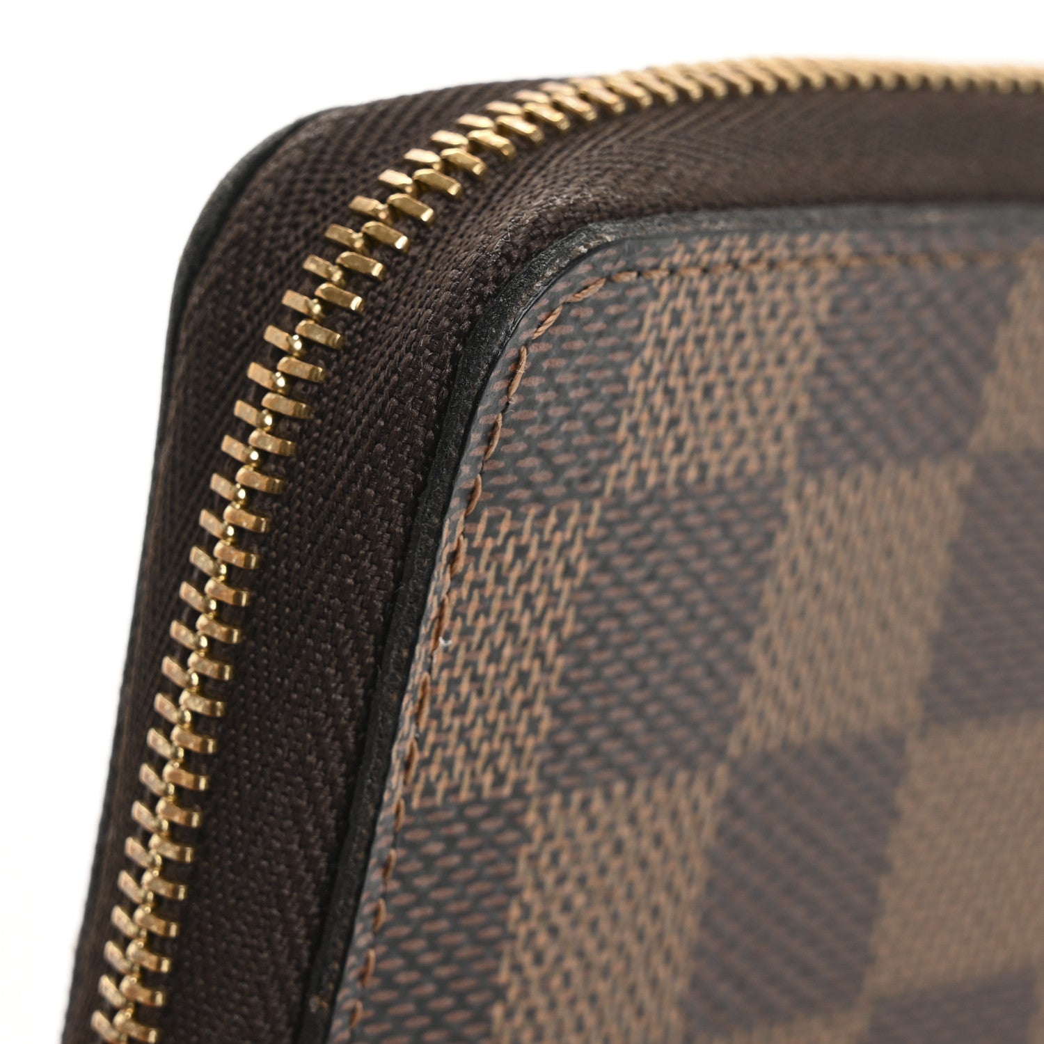 Louis Vuitton Damier Ebene Zippy Coin Purse Rose Ballerine 13 of 14