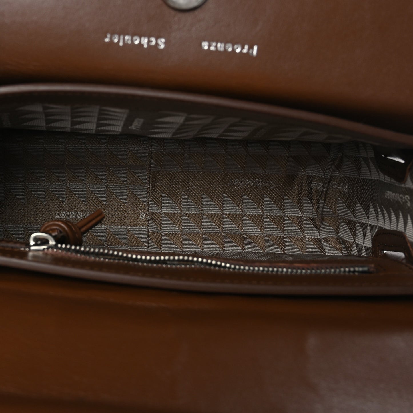 Smooth Calfskin Mini PS11 Classic Shoulder Bag Hazelnut