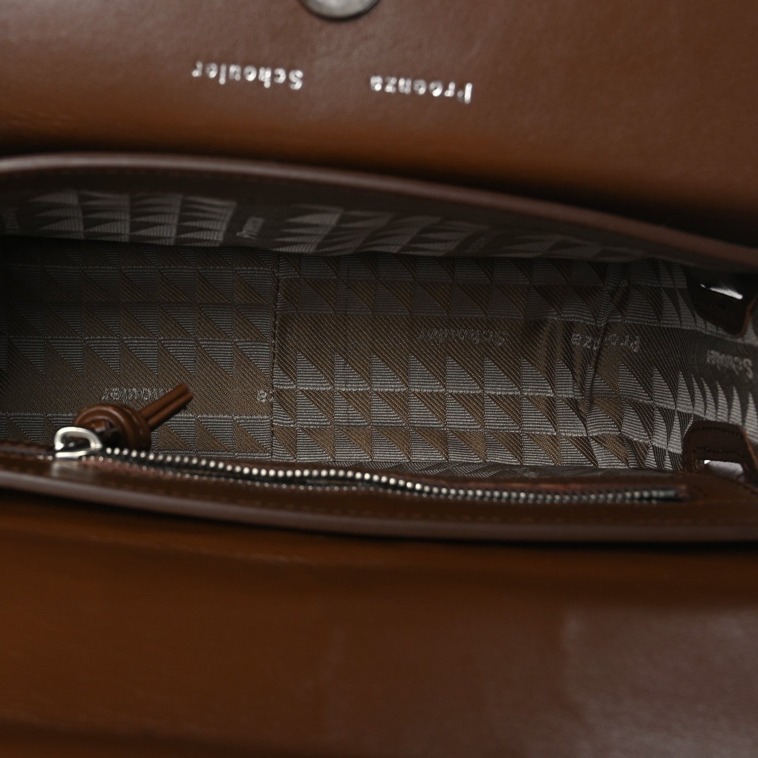 Proenza Schouler Smooth Calfskin Mini PS11 Classic Shoulder Bag Hazelnut 5 of 9