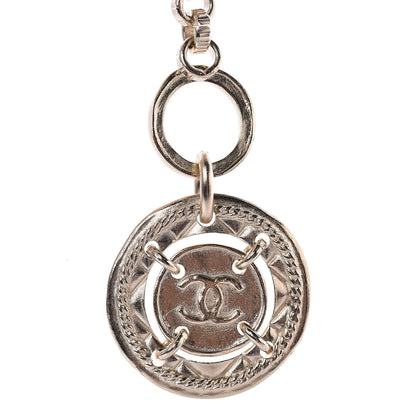 Chanel Medallion CC Chain Necklace Gold 5 of 7