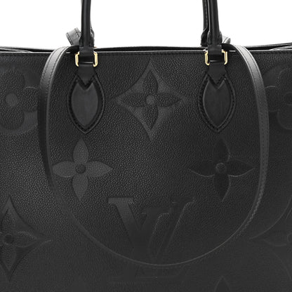 Louis Vuitton Empreinte Monogram Giant Onthego GM Black 7 of 10