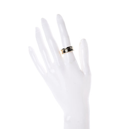 Bulgari 18K Yellow Gold B.Zero1 Three-Band Ring 51 5.75 2 of 5