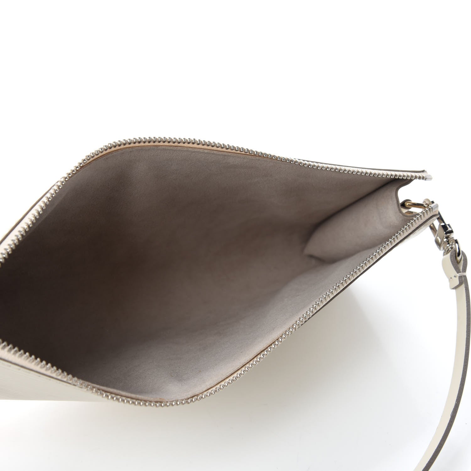 Louis Vuitton Epi Pochette Accessories 24 Ivory 5 of 12