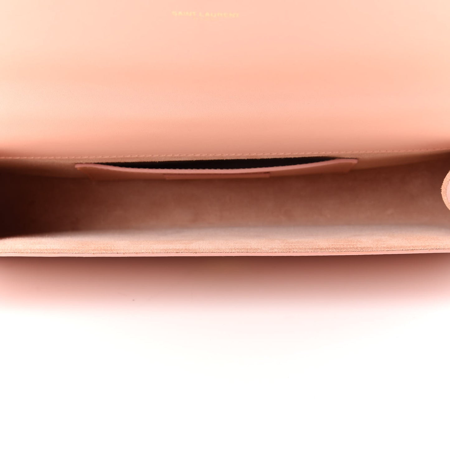 Smooth Calfskin Cassandre Clutch Blush