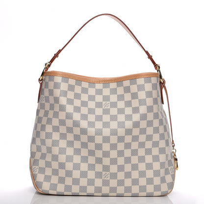 Louis Vuitton Damier Azur Delightful PM Pink 1 of 7