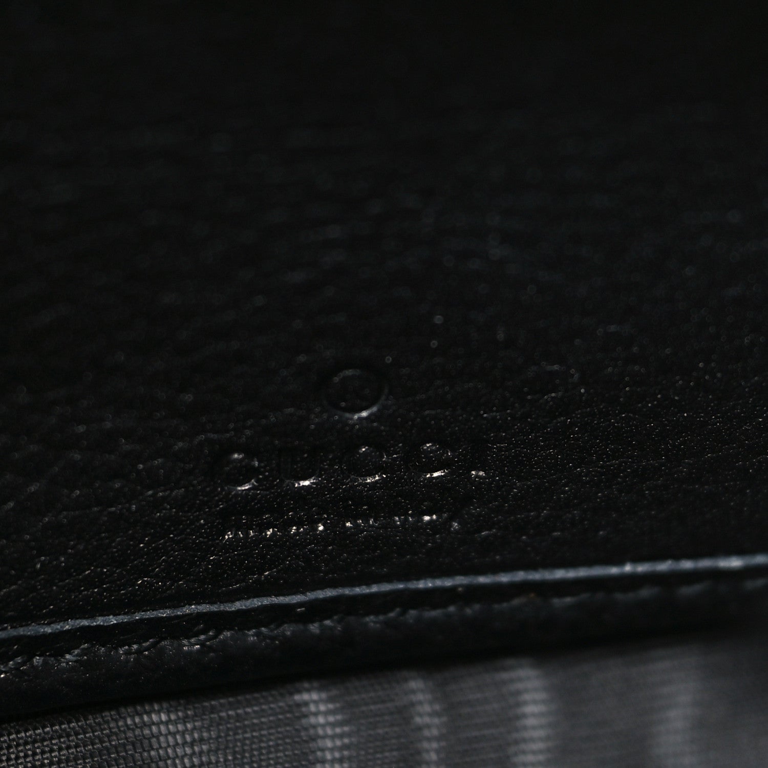Gucci Roxy Calfskin Blondie Continental Chain Wallet Black 6 of 10