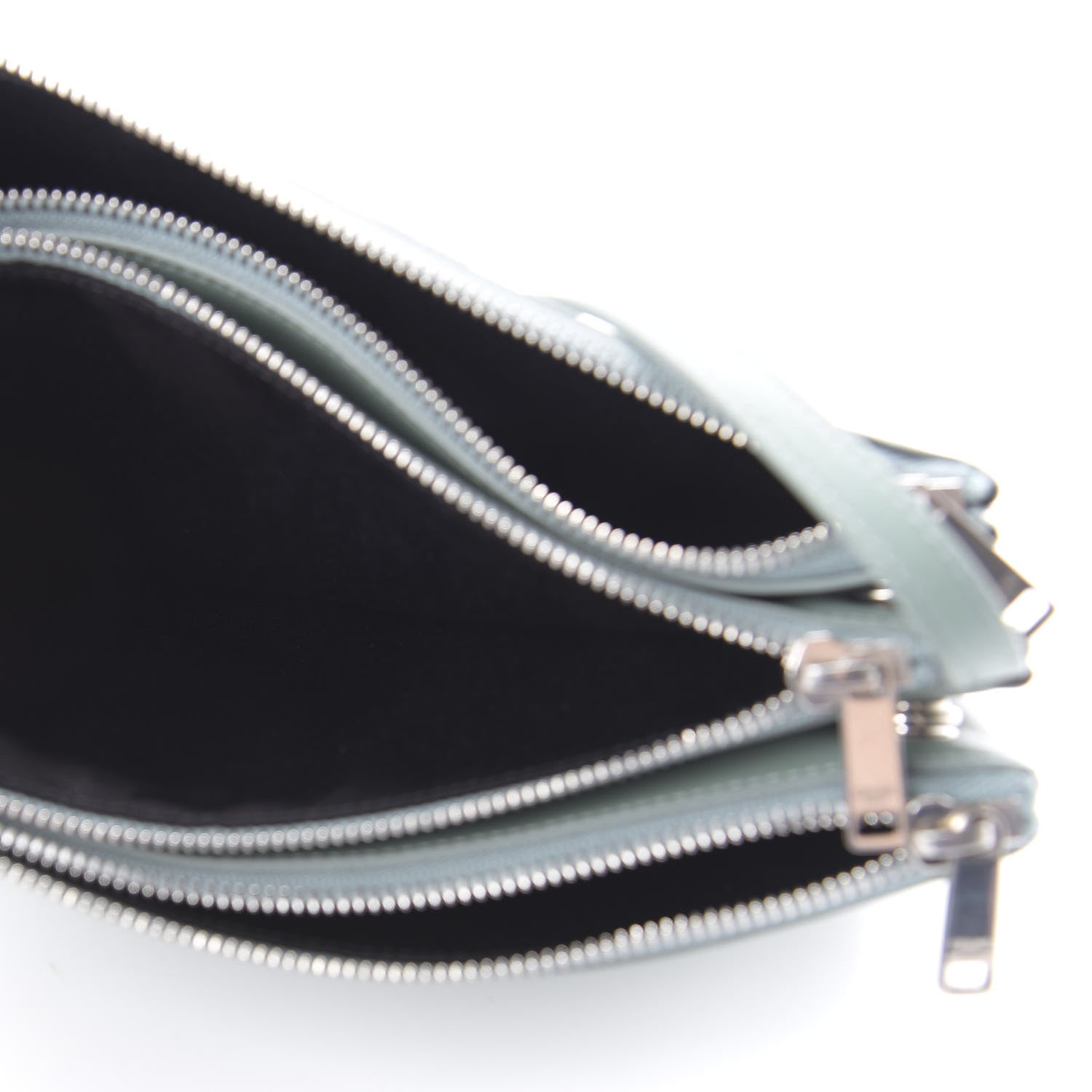 Celine Lambskin Large Trio Crossbody Bag Jade 5 of 8
