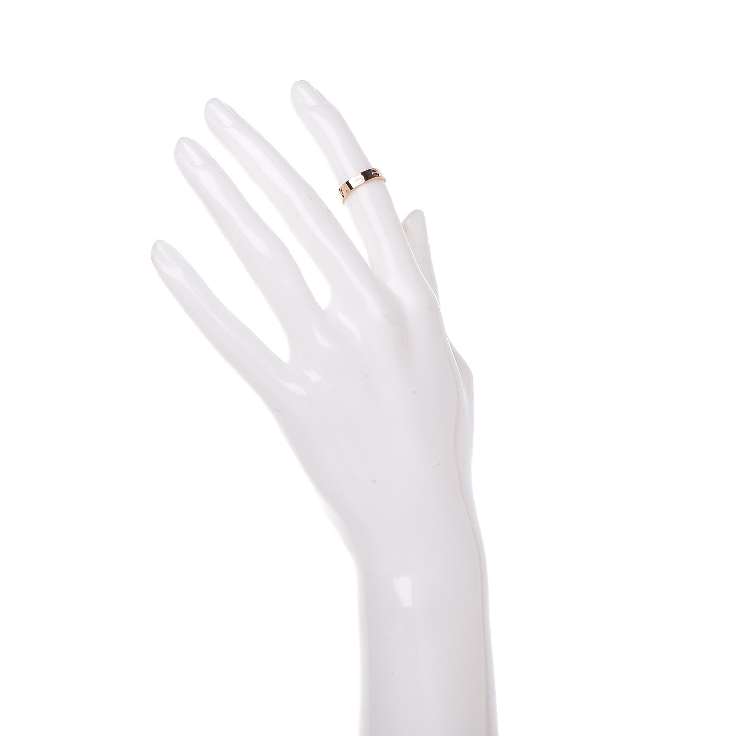 Cartier 18K Pink Gold 3.5mm LOVE Wedding Band Ring 46 3.75 2 of 5