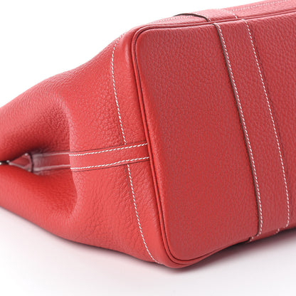 Hermes Negonda Garden Party 36 MM Rouge Casaque 8 of 9