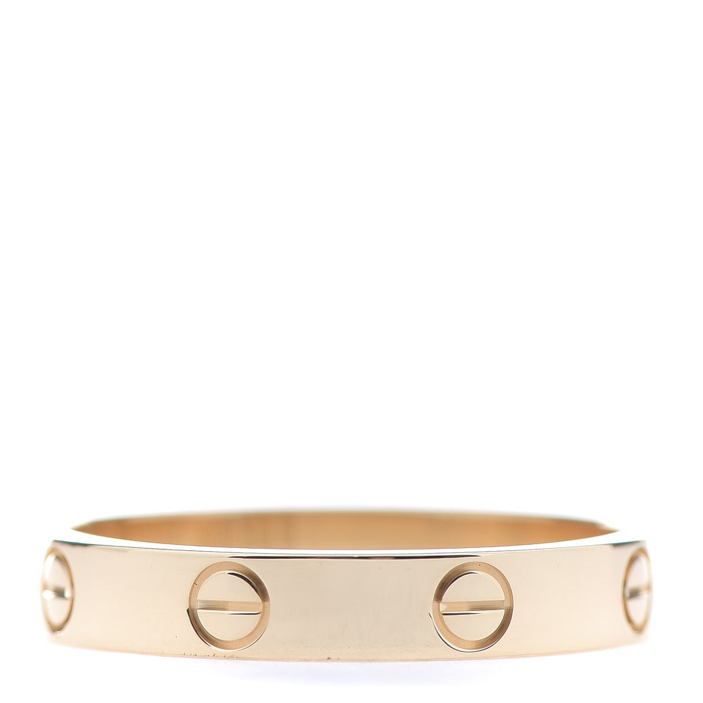 18K Yellow Gold 3.5mm LOVE Wedding Band Ring 59 8.75