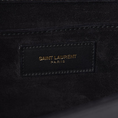 Saint Laurent Calfskin Classic Y Ligne Clutch Black 6 of 7