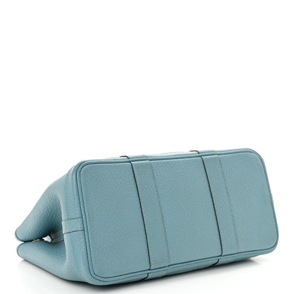Hermes Vache Country Garden Party 30 TPM Bleu Saint Cyr 4 of 12