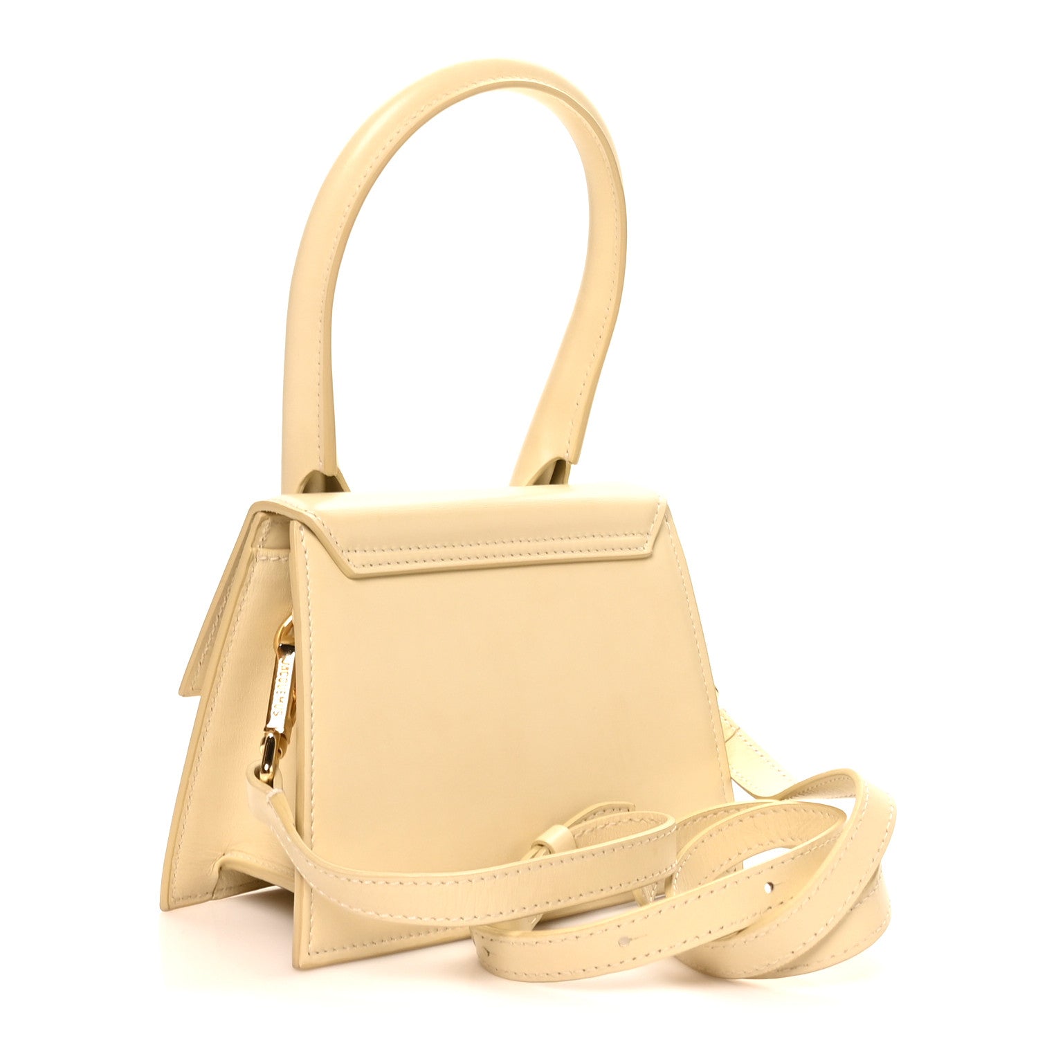 Jacquemus Smooth Calfskin Le Chiquito Ivory 3 of 9