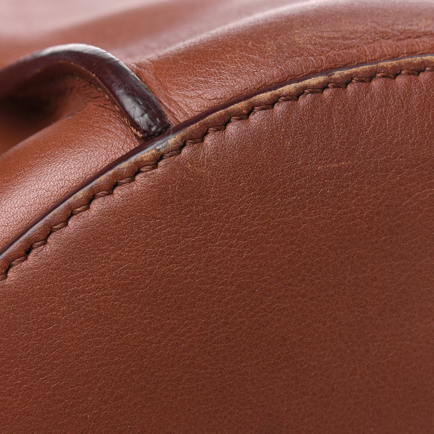 Celine Smooth Calfskin Long Strap Big Bucket Bag Tan 19 of 31