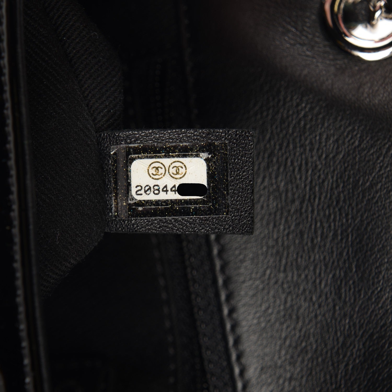 Chanel Patent Quilted Small Coco Shine Flap Black 7 of 7