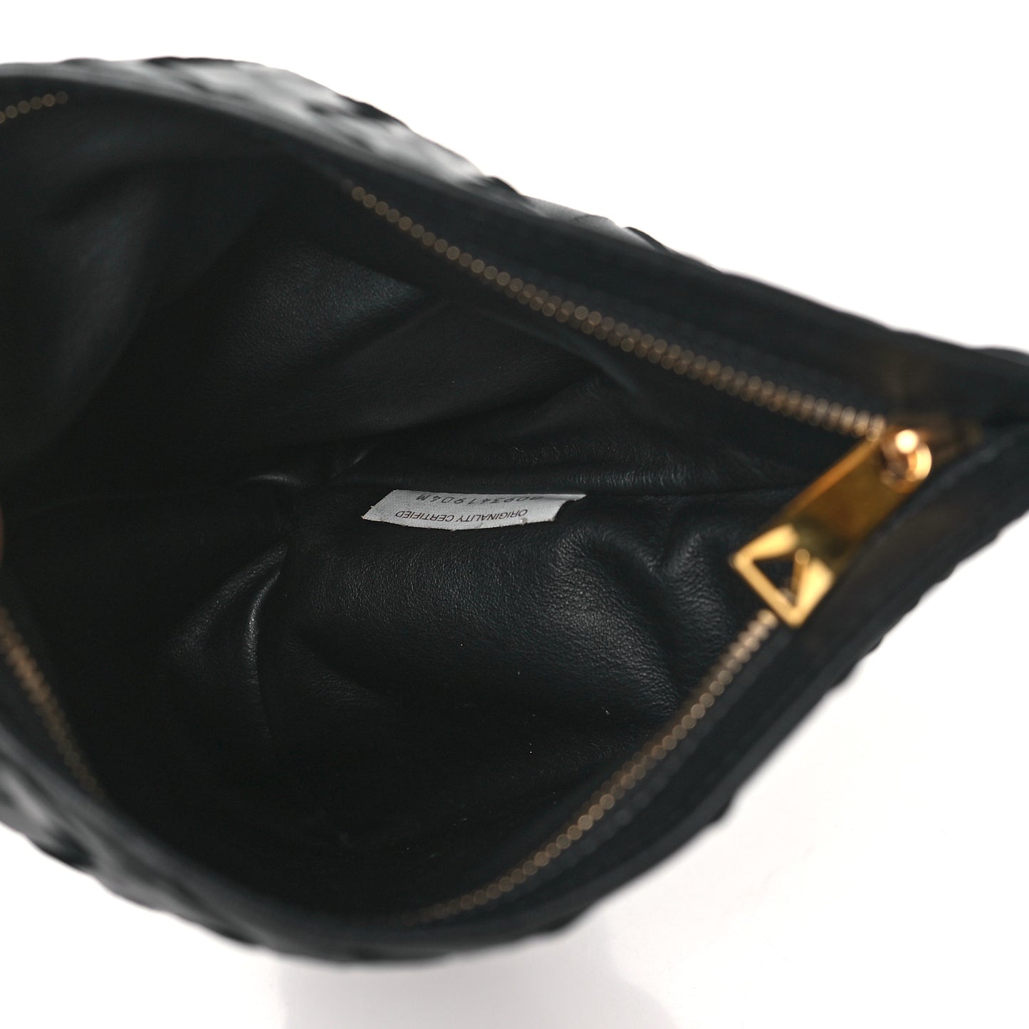 Nappa Intrecciato Mini BV Twist Black