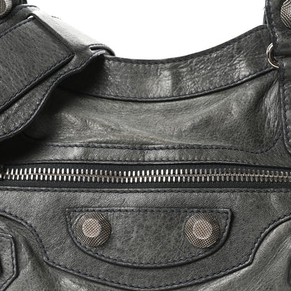 Balenciaga Agneau Giant 21 Silver Hardware City Ardoise 8 of 10