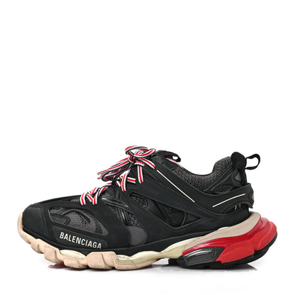 Balenciaga Mesh Nylon Womens Track Sneakers 39 Black Gris 1 of 8