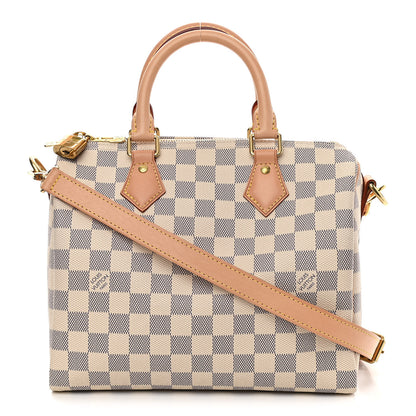 Louis Vuitton Damier Azur Speedy Bandouliere 25 1 of 10