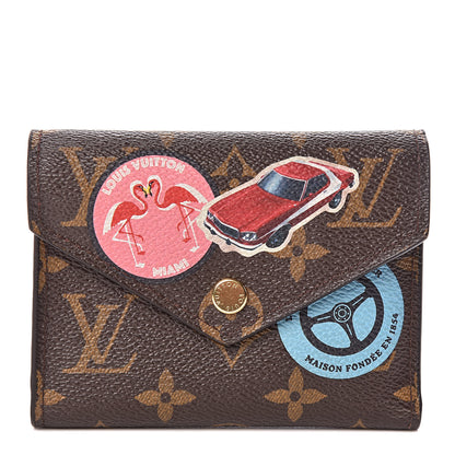 Louis Vuitton Monogram World Tour Victorine Wallet 1 of 8