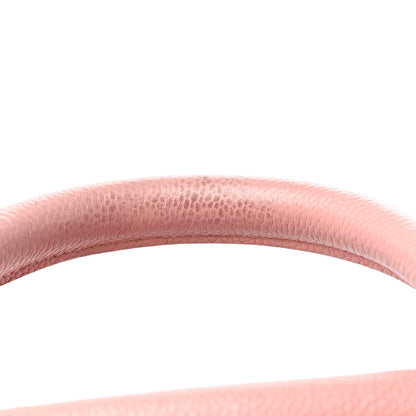 Chanel Caviar Quilted Small Bowler Pink 14 of 16