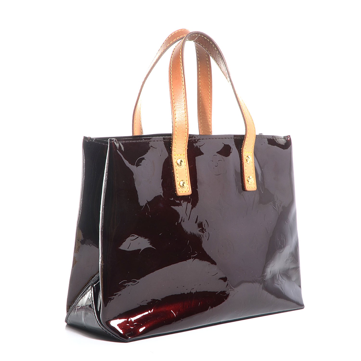 Louis Vuitton Vernis Reade PM Amarante 3 of 7