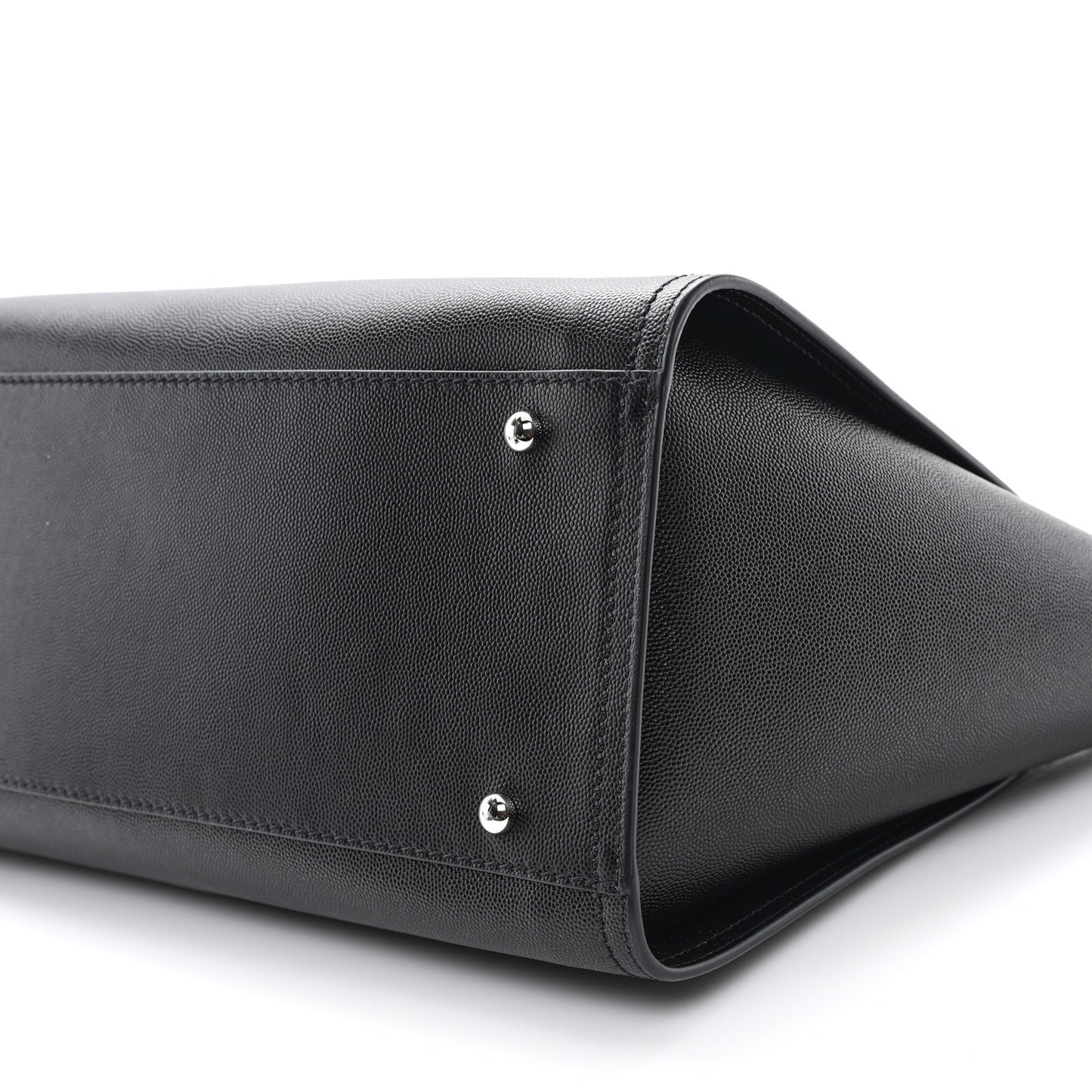 Caviar Small Studded Deauville Tote Black