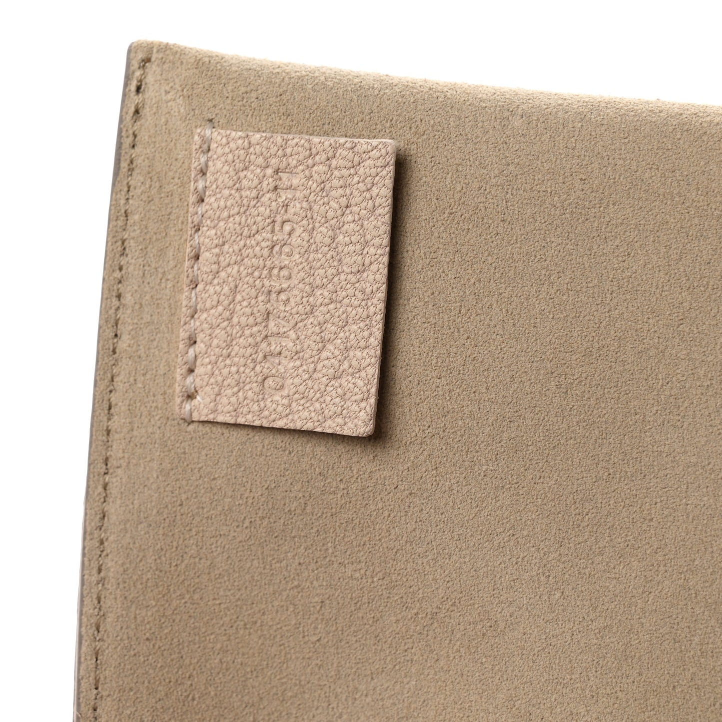 Grained Lambskin Drew Shoulder Bag Abstract White