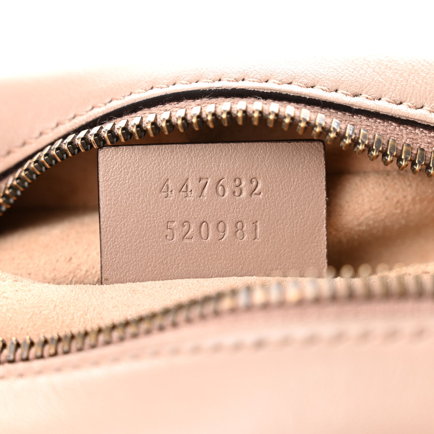 Gucci Calfskin Matelasse Small GG Marmont Chain Shoulder Bag Porcelain Rose 7 of 10